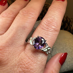 Boinne Opal Celtic Ring