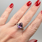 Leithen Mystic Topaz Engagement Ring