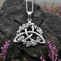 Mystic Mistletoe Triquetra Necklace