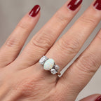 Eternity Opal Celtic Ring