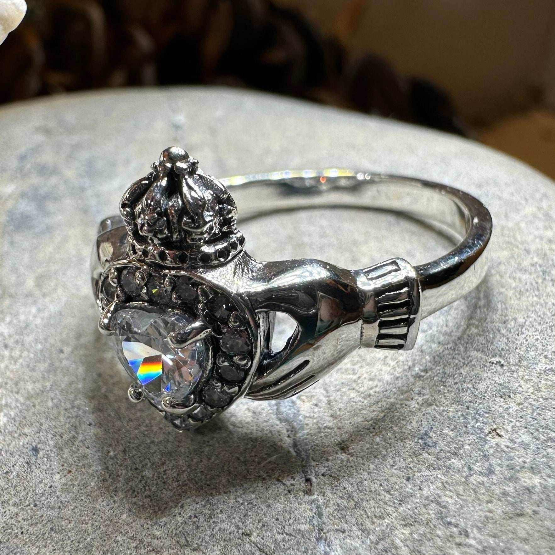 Evermore Claddagh Promise Ring - 6