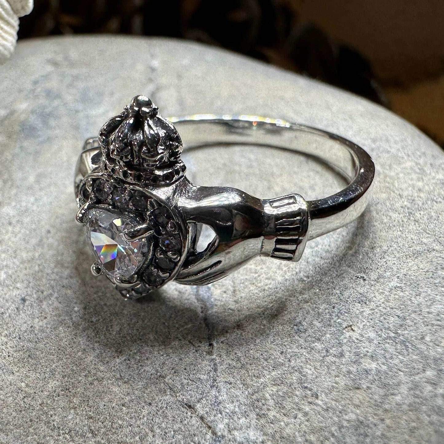Evermore Claddagh Promise Ring - 6