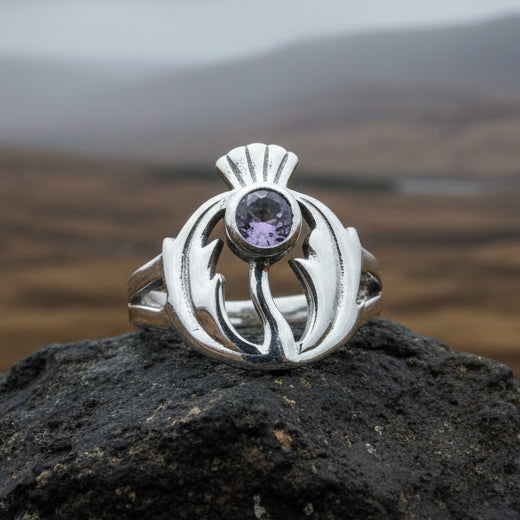 Averon Scottish Thistle Ring