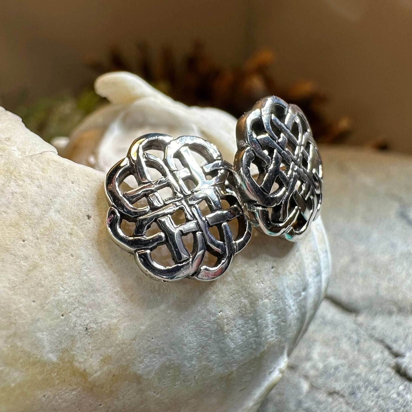 Eternal Grace Celtic Knot Earrings - 
