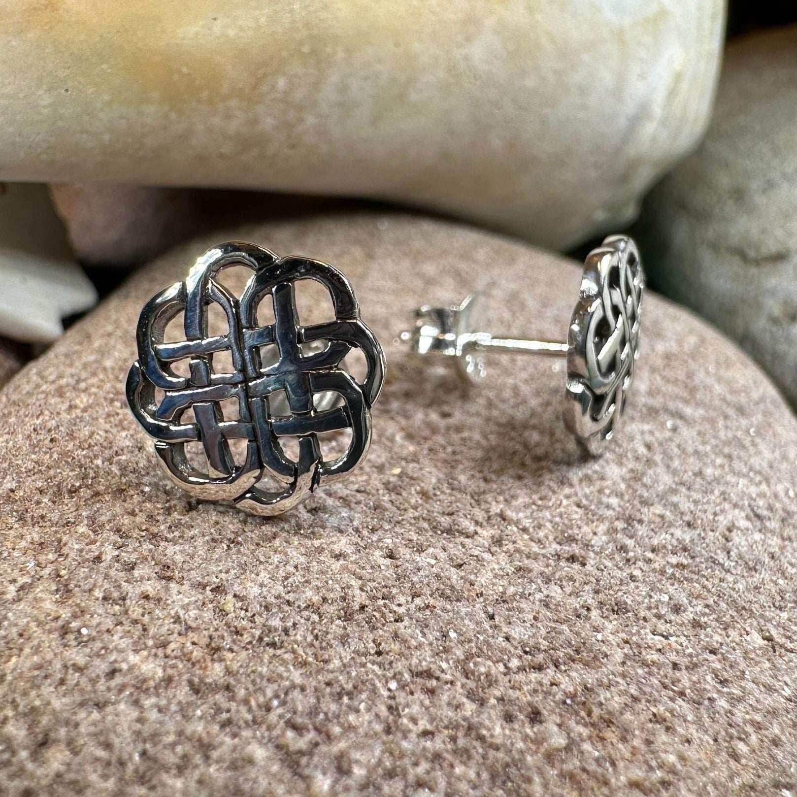 Eternal Grace Celtic Knot Earrings - 