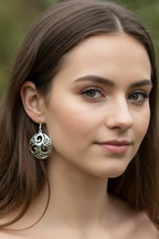 Lilith Celtic Spiral Earrings