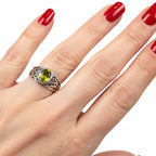 Coralina Celtic Knot Ring