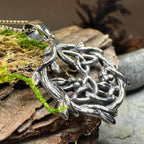 Mistletoe Trinity Knot Necklace - 18
