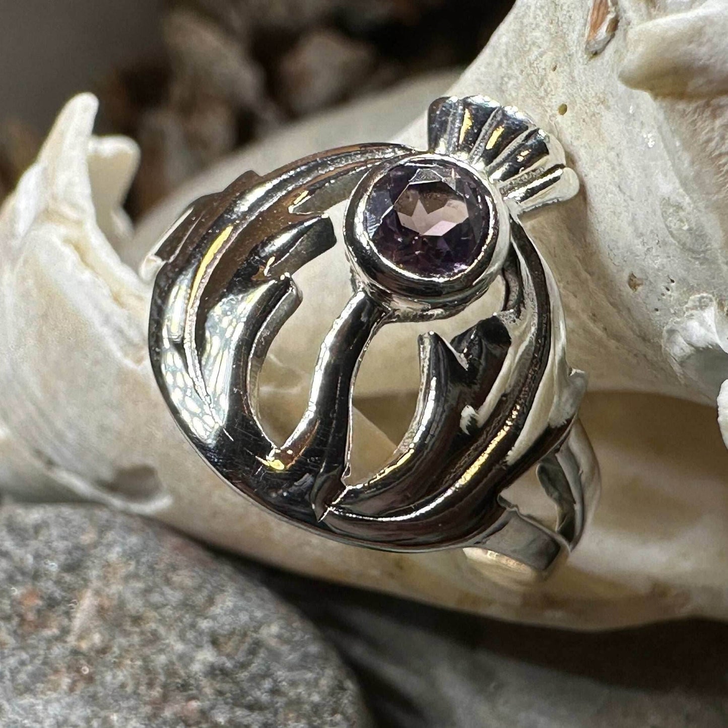 Averon Scottish Thistle Ring - 6