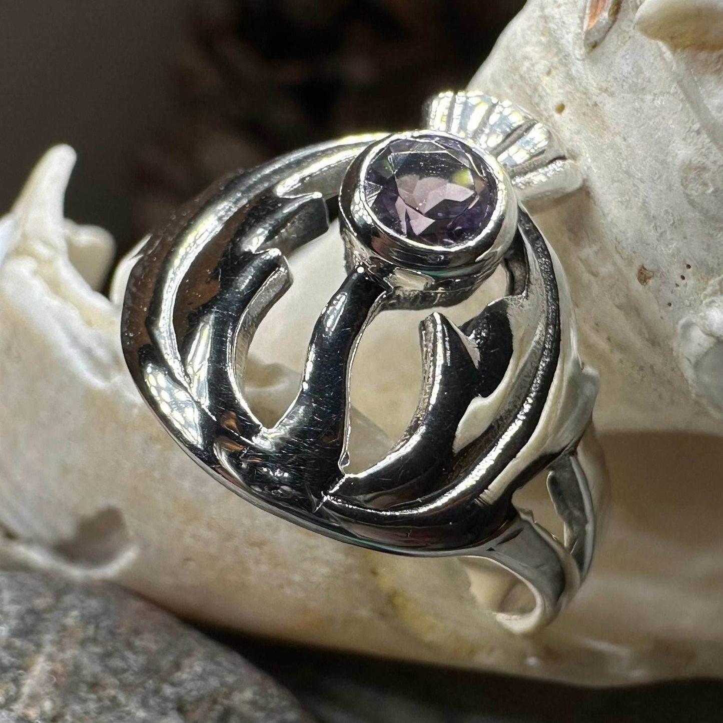 Averon Scottish Thistle Ring - 6