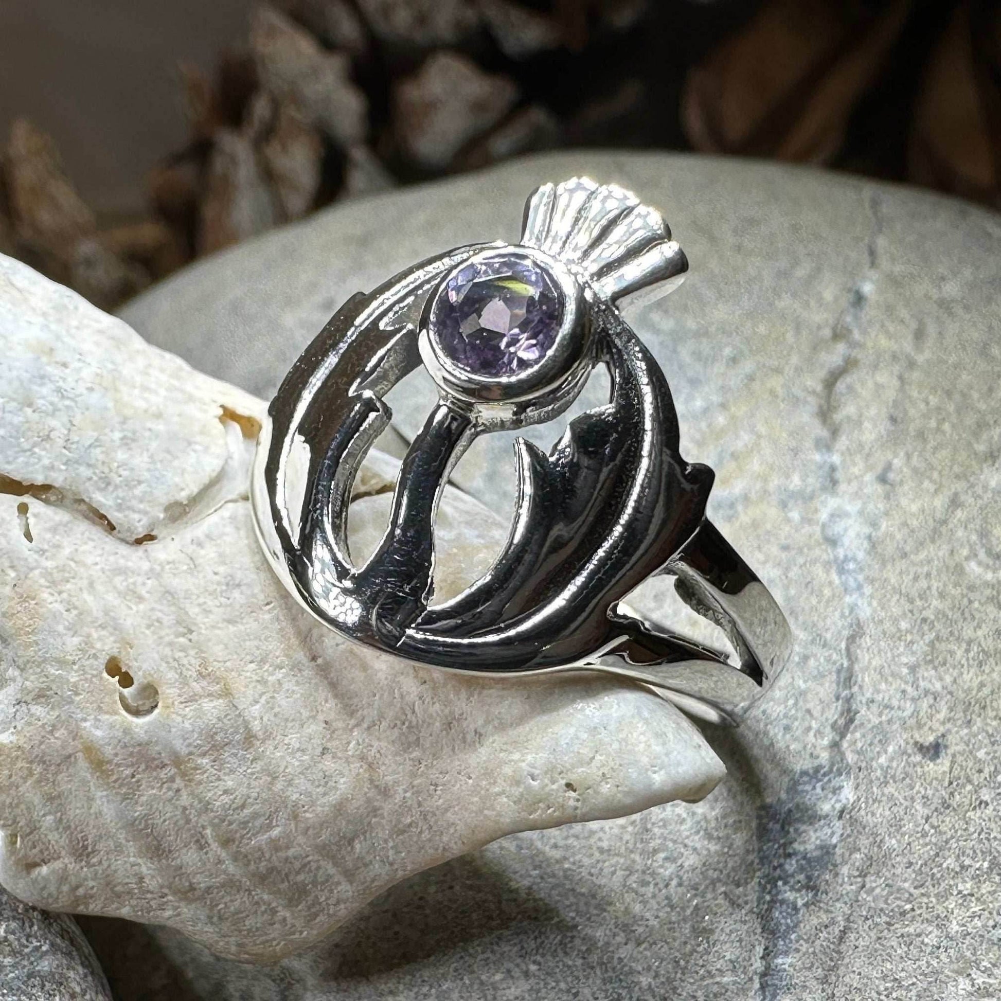 Averon Scottish Thistle Ring - 6