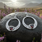 Clarion Trinity Knot Earrings