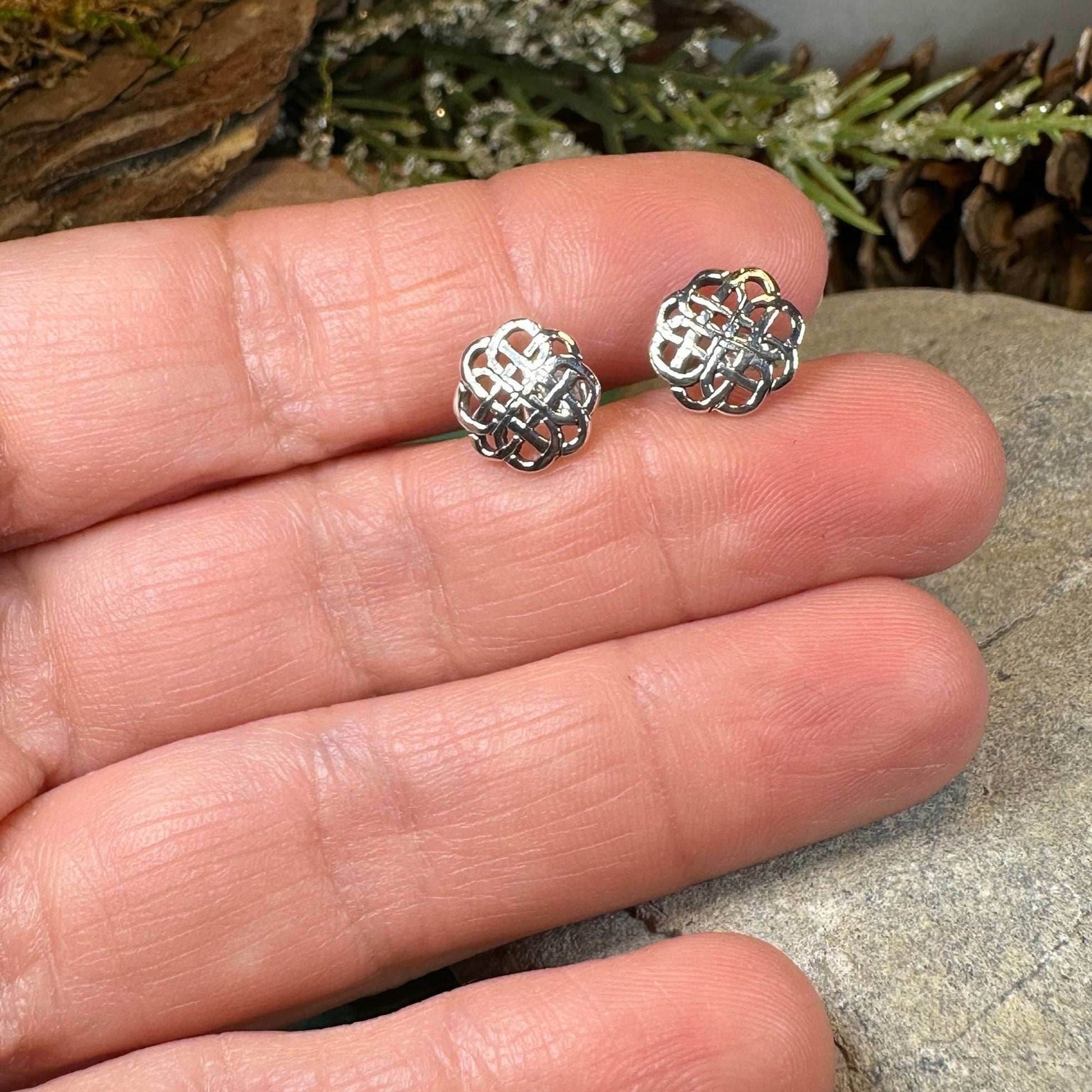 Eternal Grace Celtic Knot Earrings - 