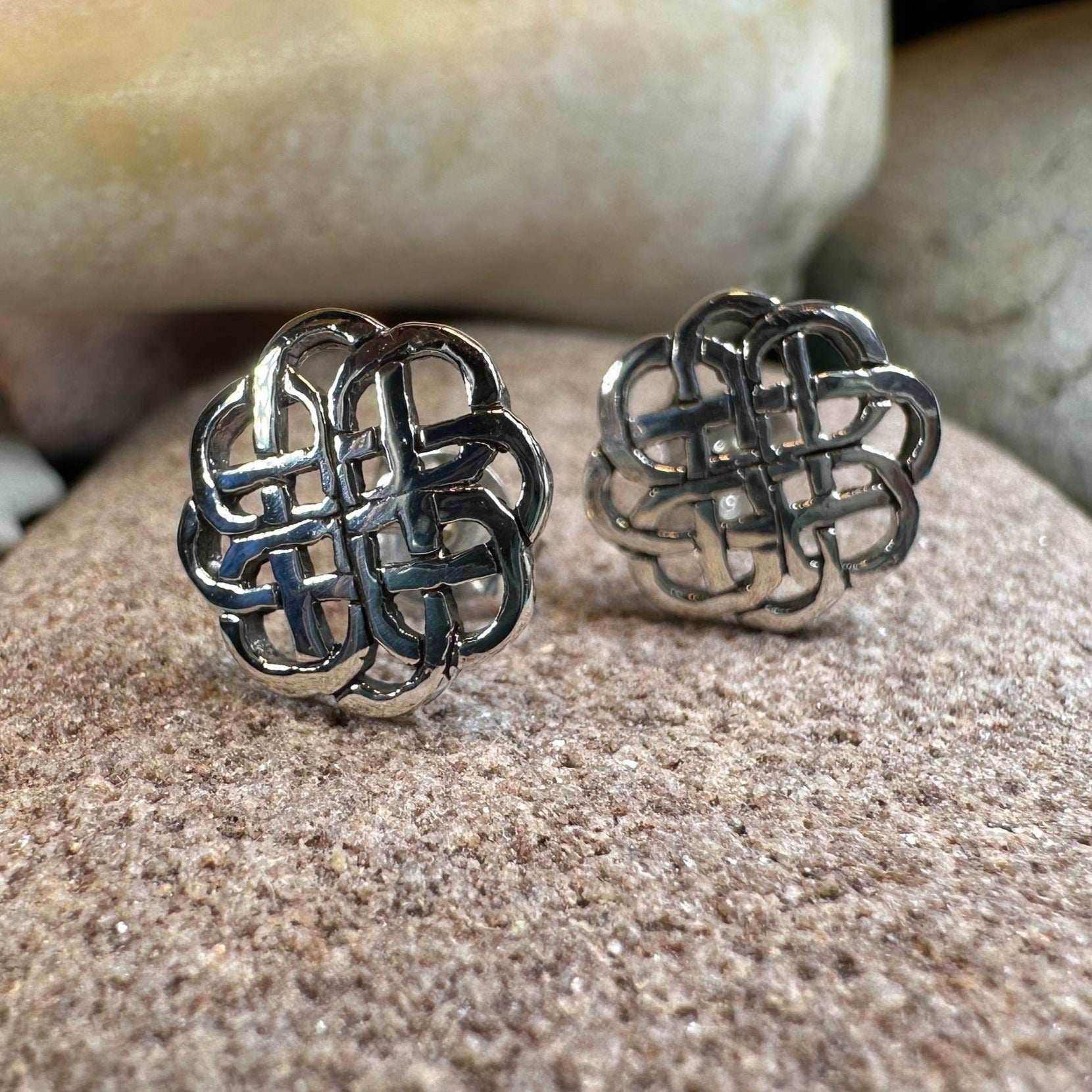 Eternal Grace Celtic Knot Earrings - 
