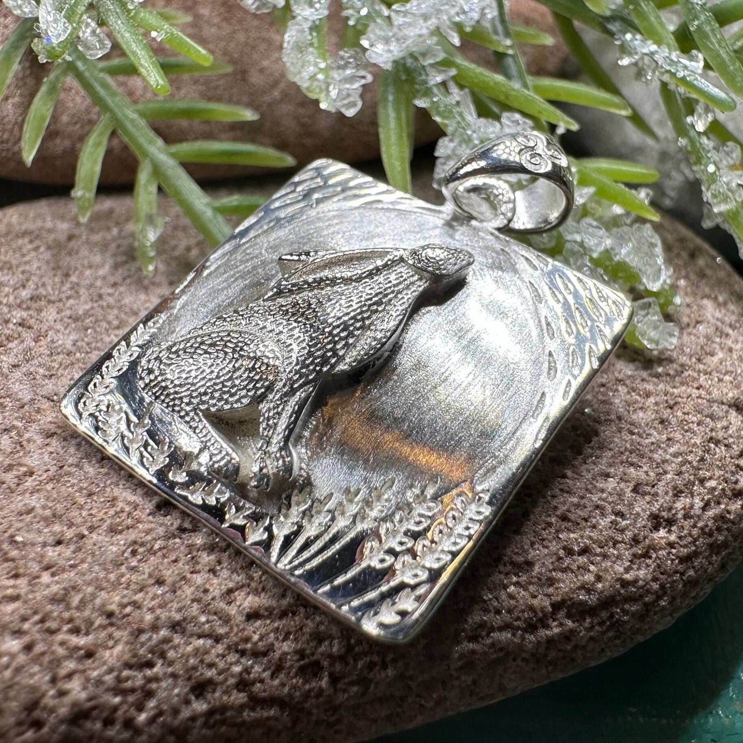 Lunar Dreamer Rabbit Necklace - 18