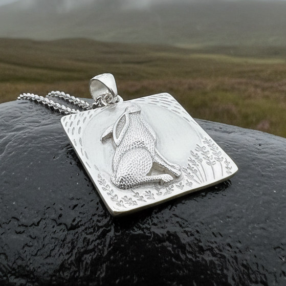 Lunar Dreamer Rabbit Necklace