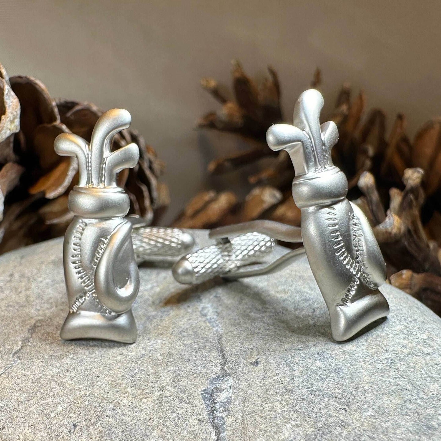 Golf Bag Cuff Links - 