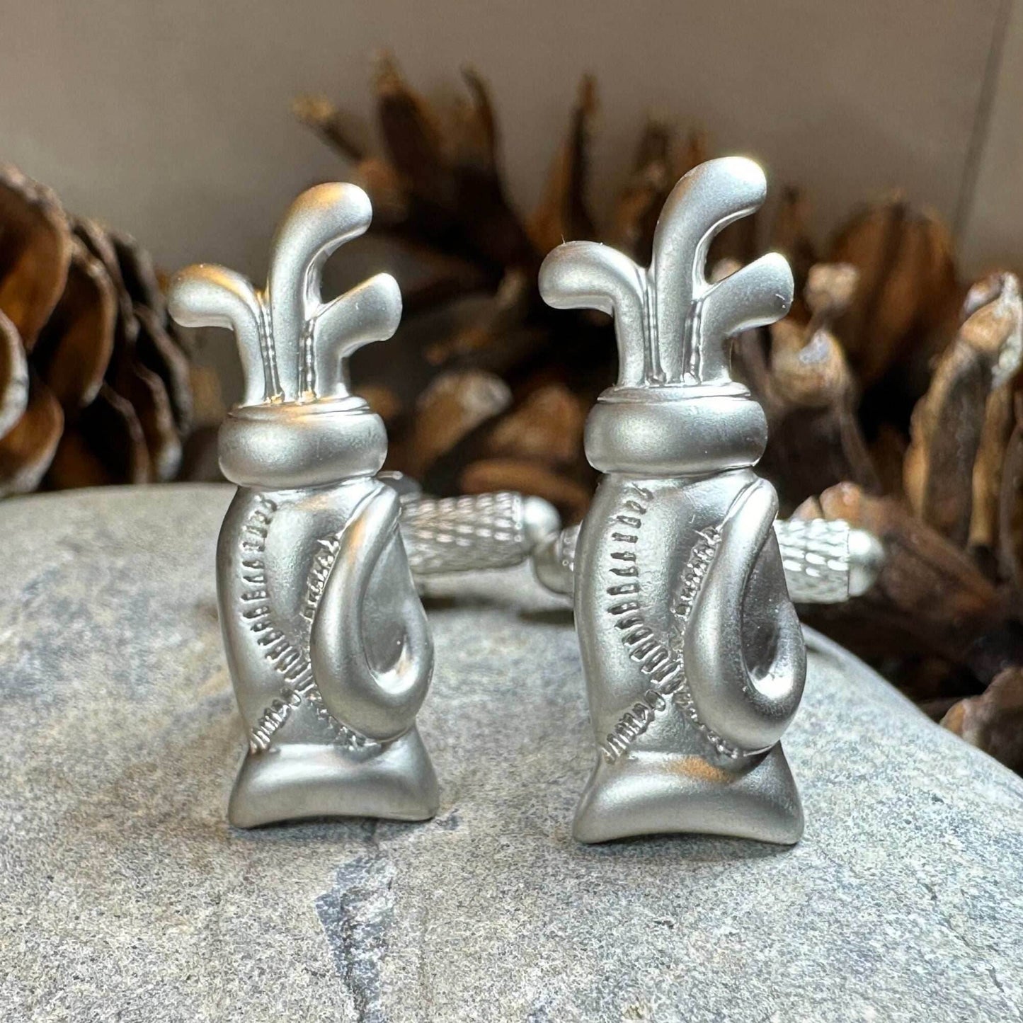 Golf Bag Cuff Links - 