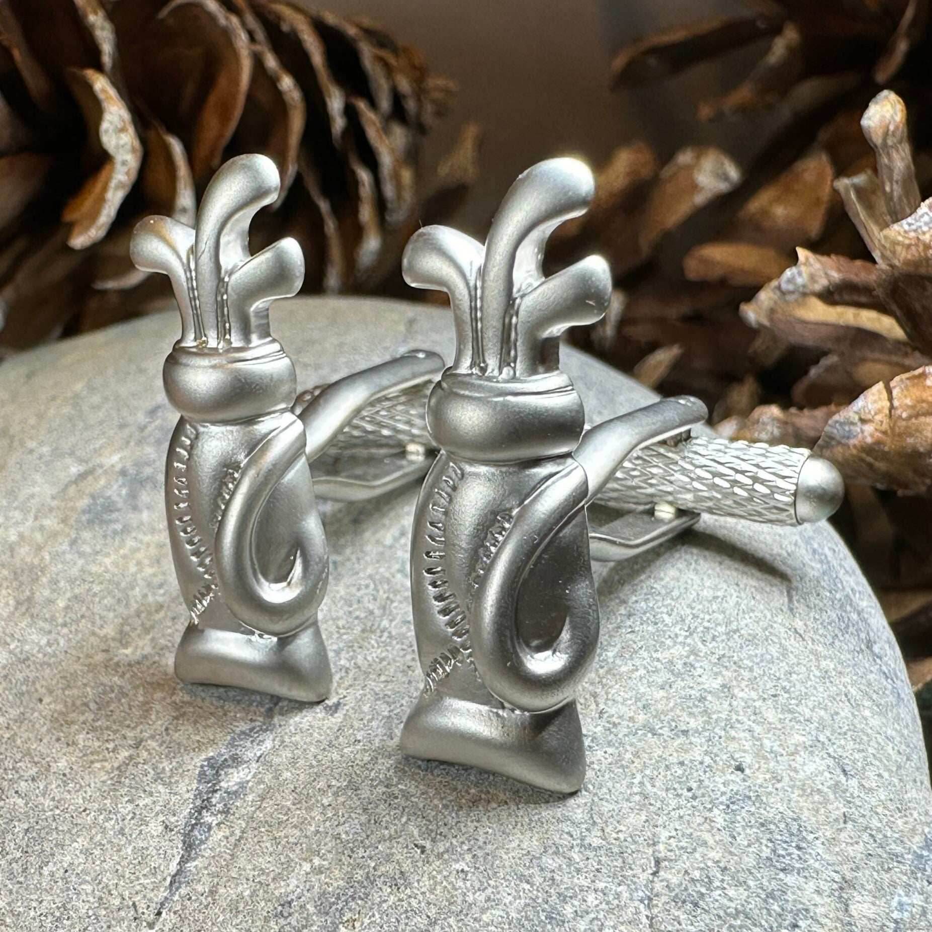Golf Bag Cuff Links - 