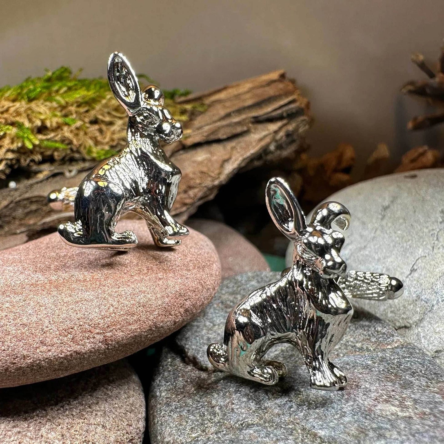 Rabbit Cuff Links - 