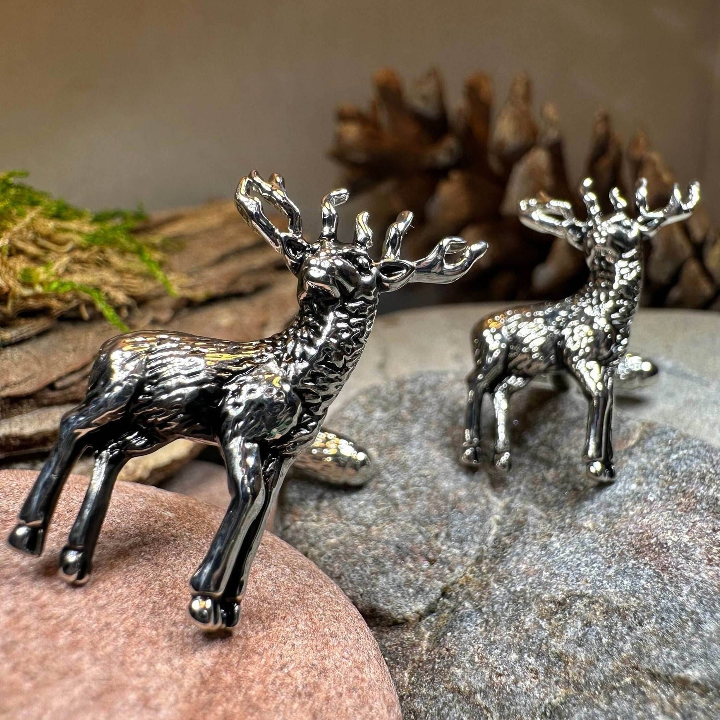 Torridon Stag Cuff Links - 