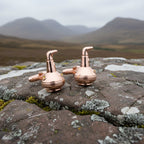 Whiskey Copper Still Cuff Links
