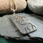 Highland Nightime Stag Necklace - 18