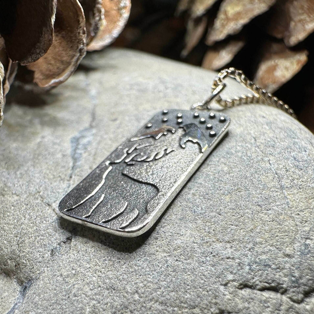 Highland Nightime Stag Necklace - 18