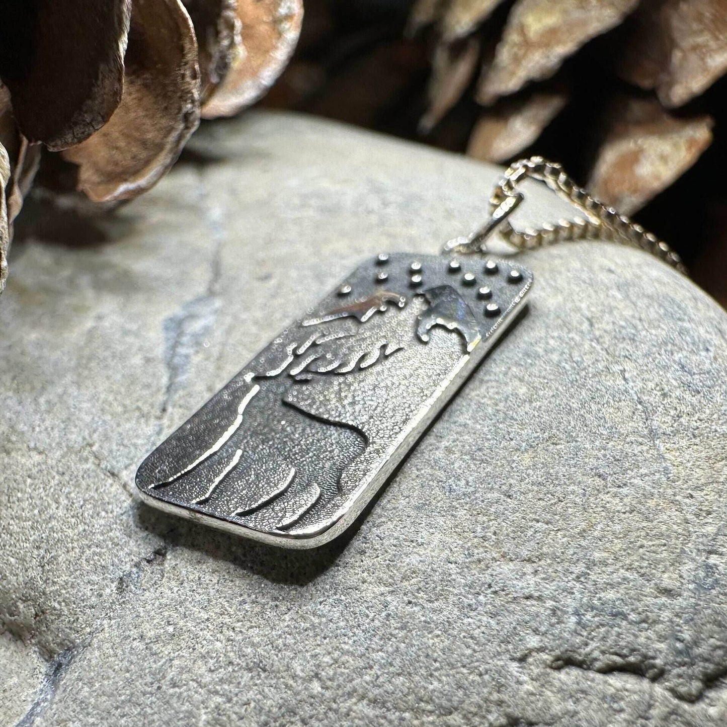 Highland Nightime Stag Necklace - 18