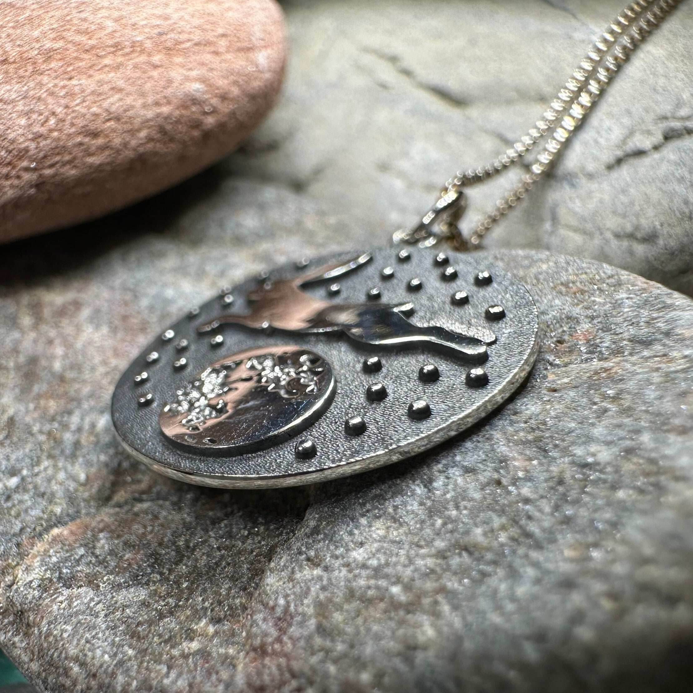 Moonjumper Rabbit Necklace - 18