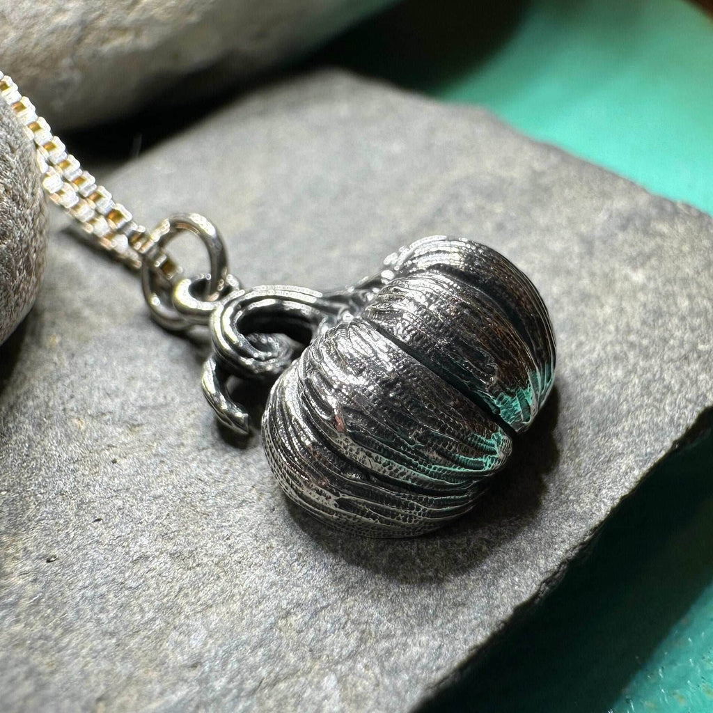 Realistic Autumn Pumpkin Necklace - 18