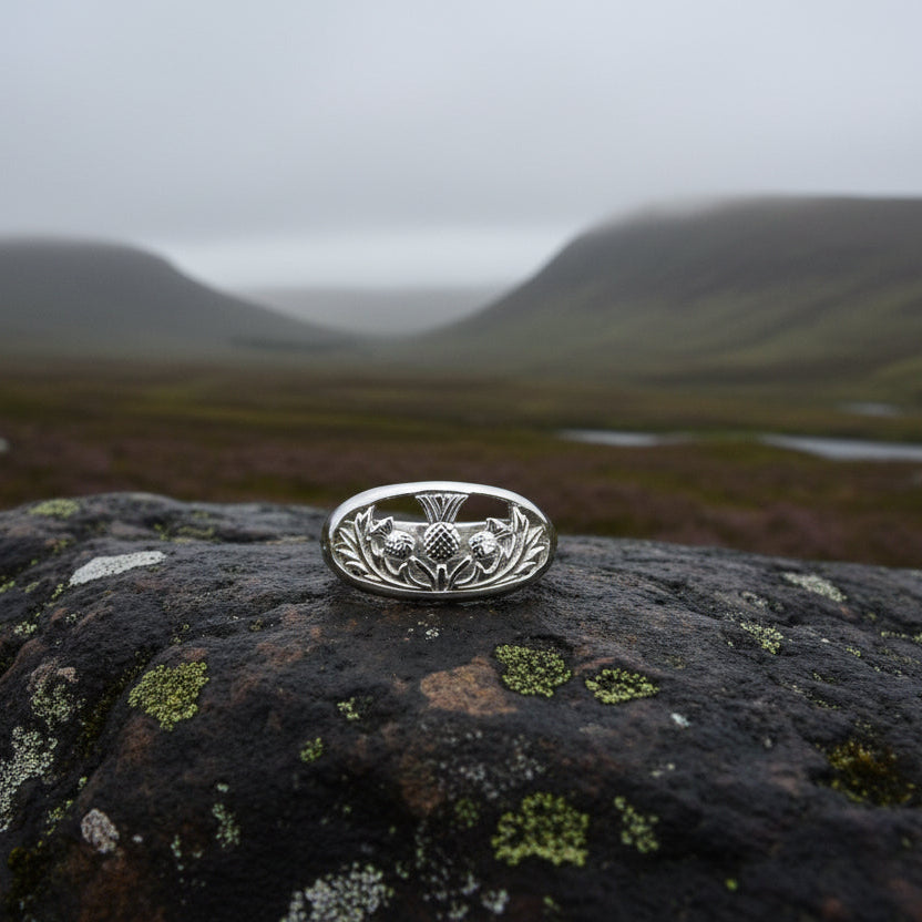 Clarion Scottish Thistle Ring