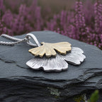 Serene Gingko Necklace
