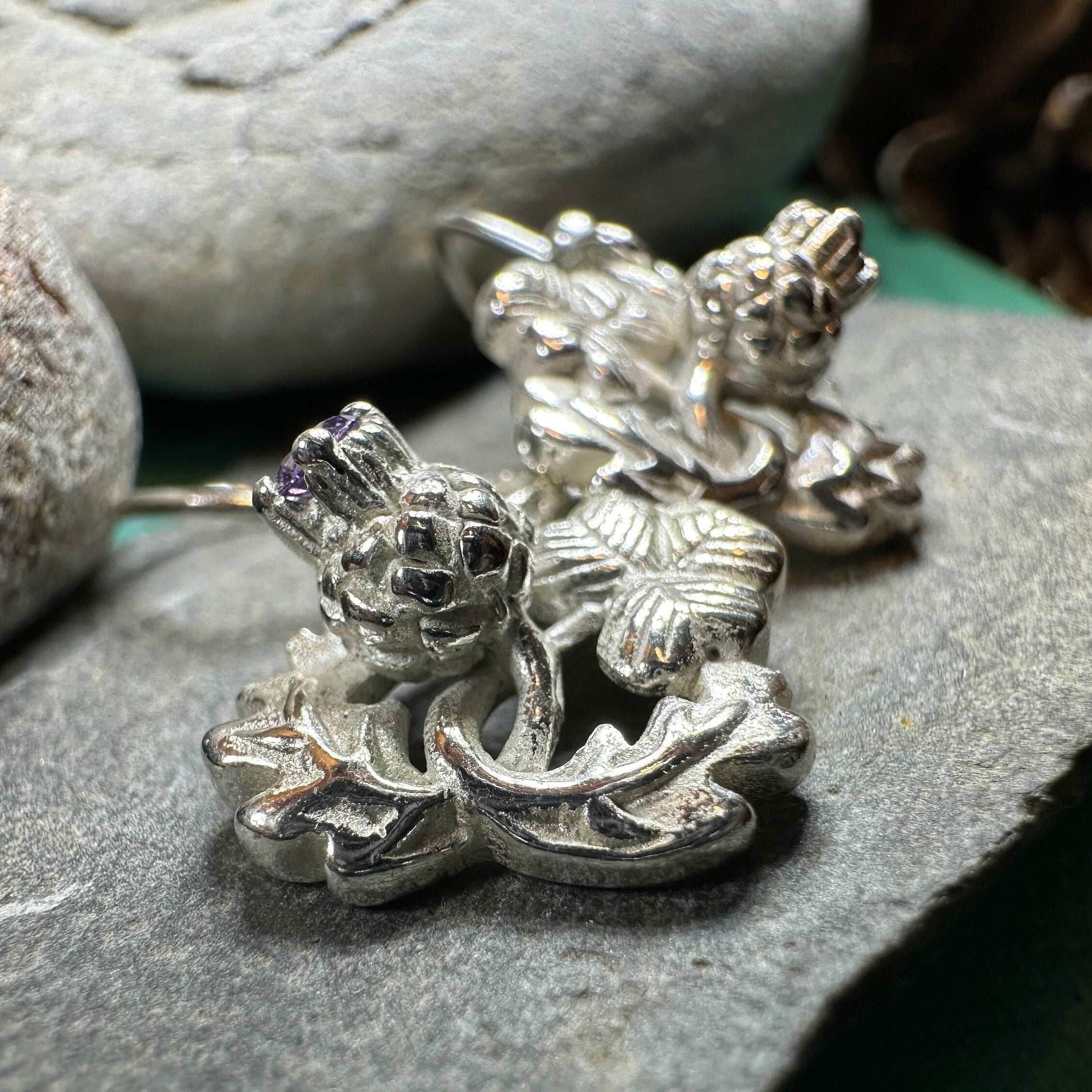 Thistle & Shamrock Earrings - 