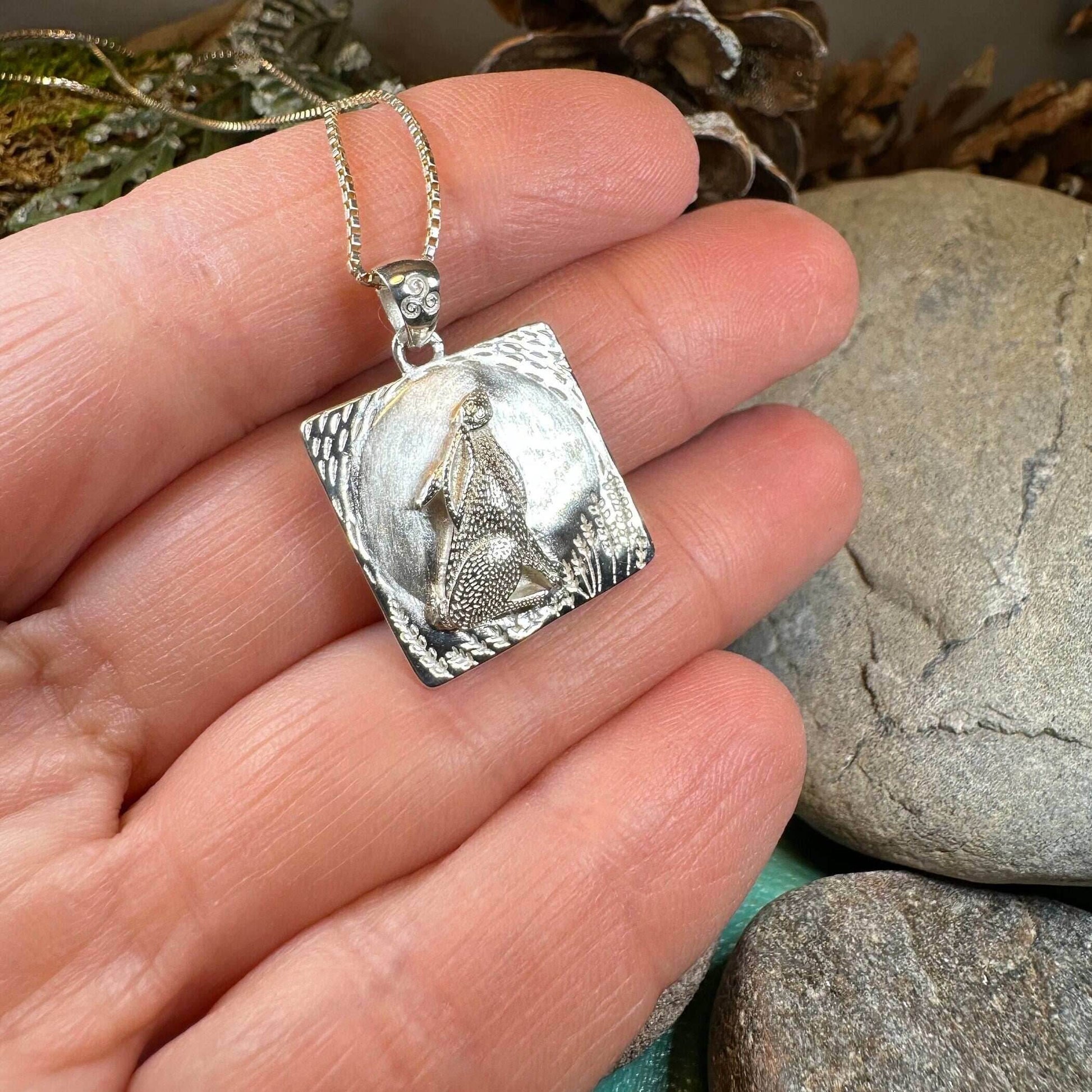 Lunar Dreamer Rabbit Necklace - 18