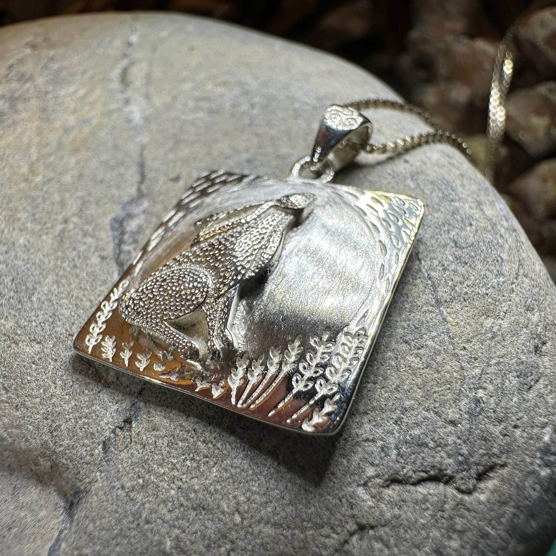 Lunar Dreamer Rabbit Necklace - 18