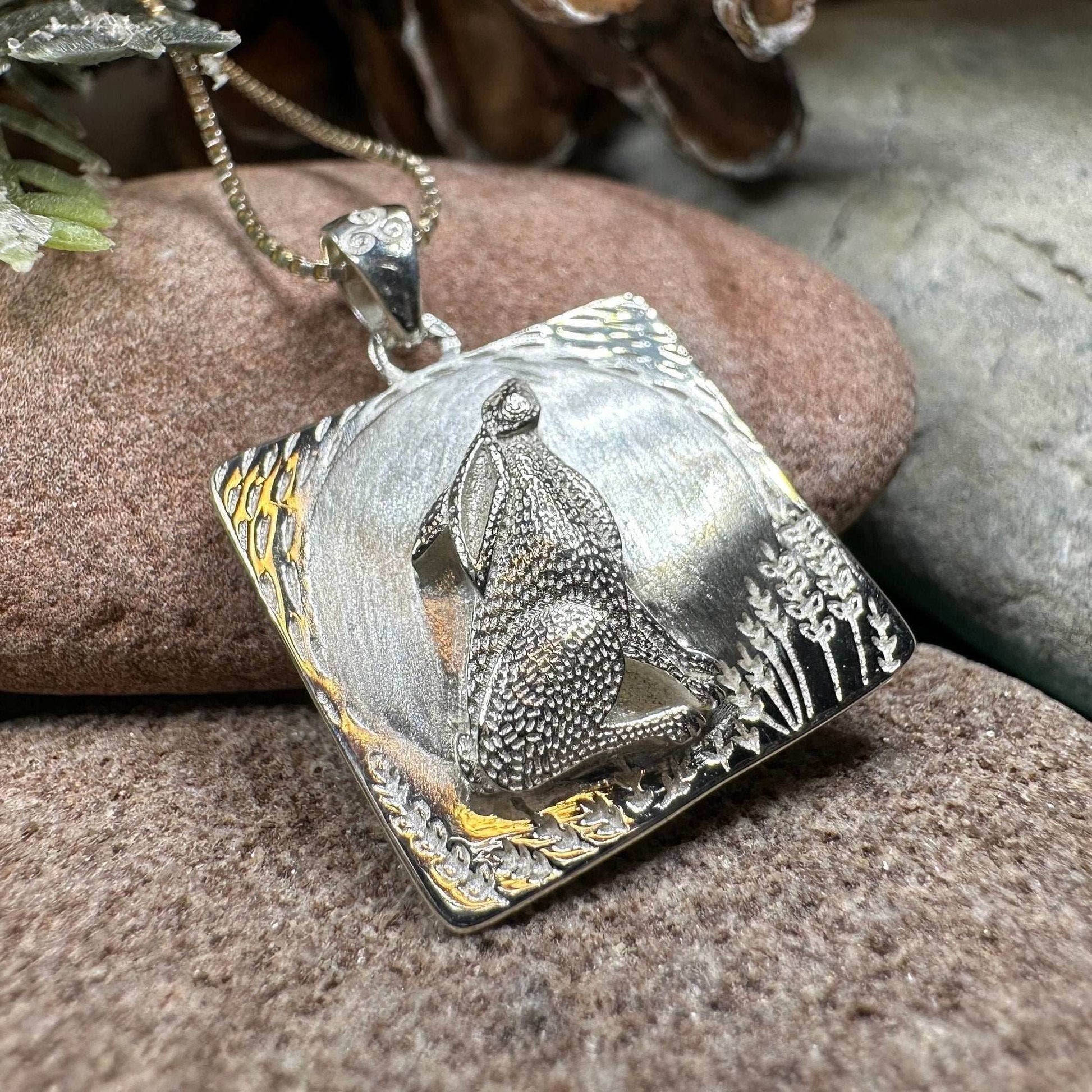 Lunar Dreamer Rabbit Necklace - 18