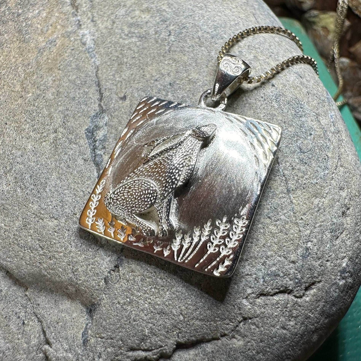 Lunar Dreamer Rabbit Necklace - 18