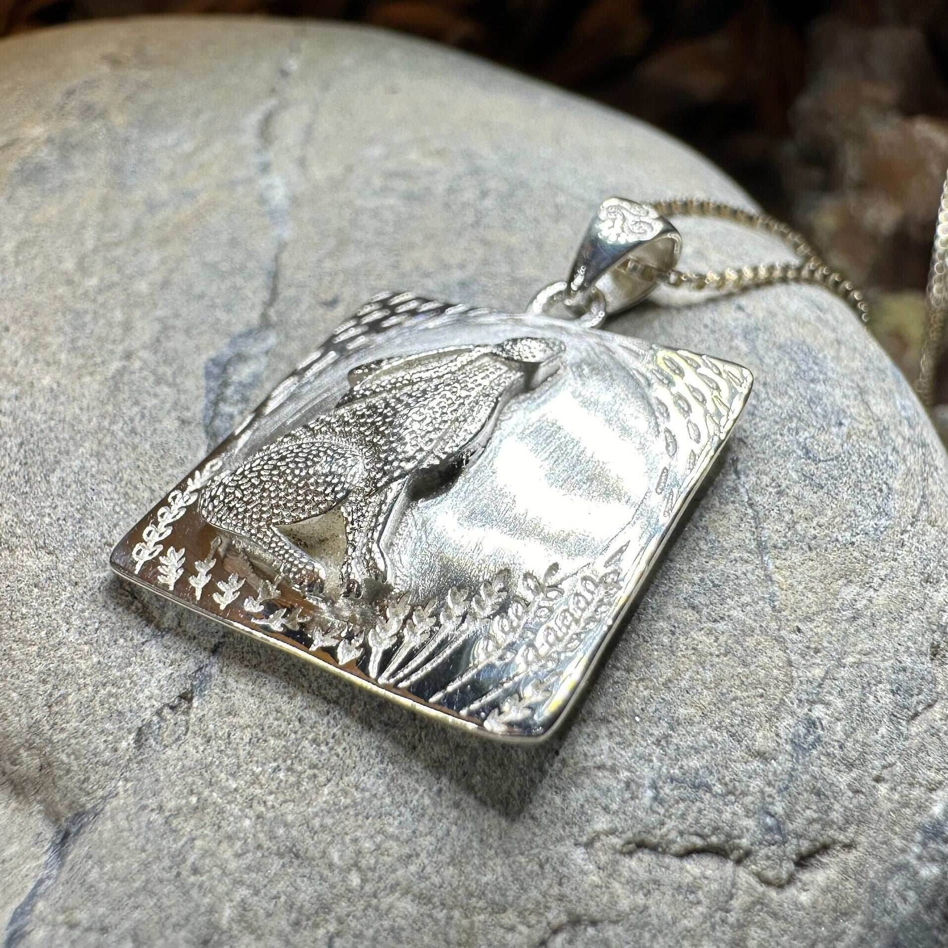 Lunar Dreamer Rabbit Necklace - 18