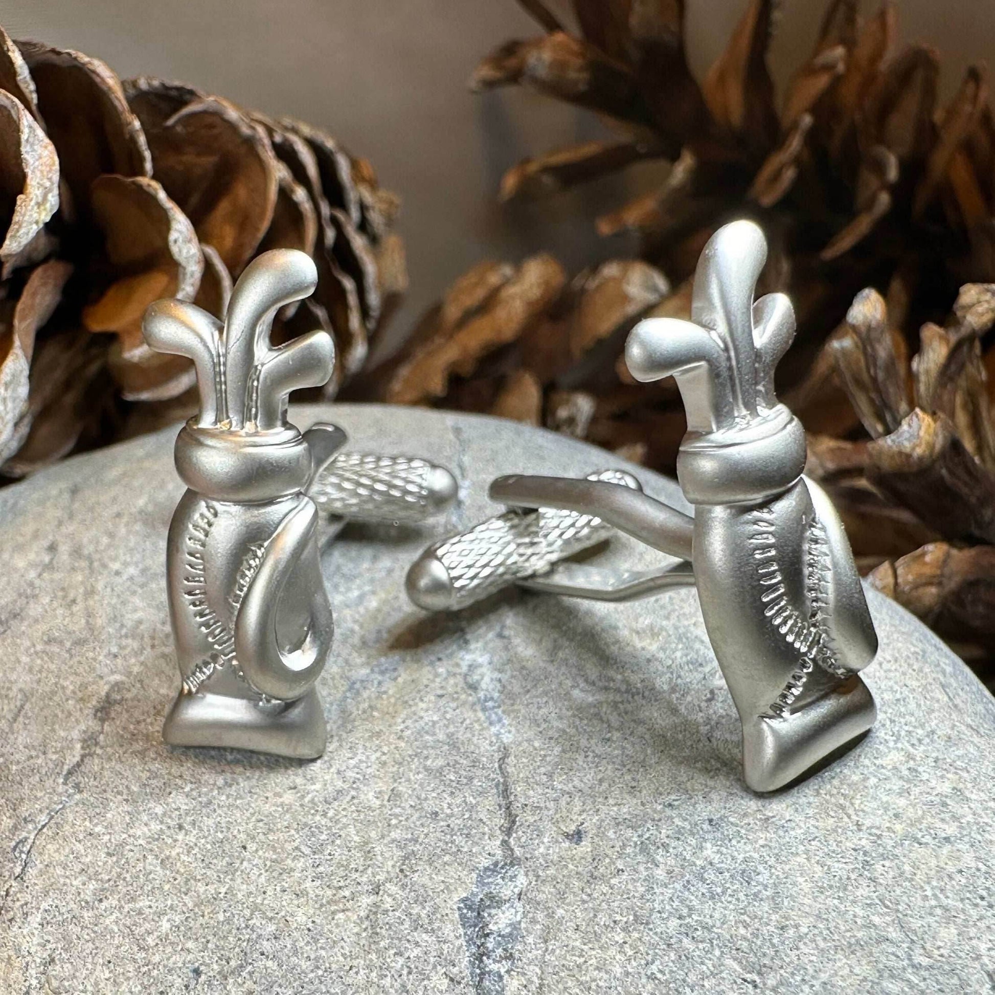 Golf Bag Cuff Links - 