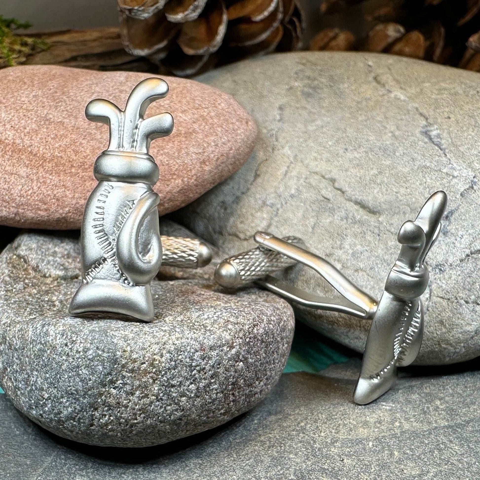 Golf Bag Cuff Links - 