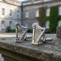 Irish Harp Cuff Links