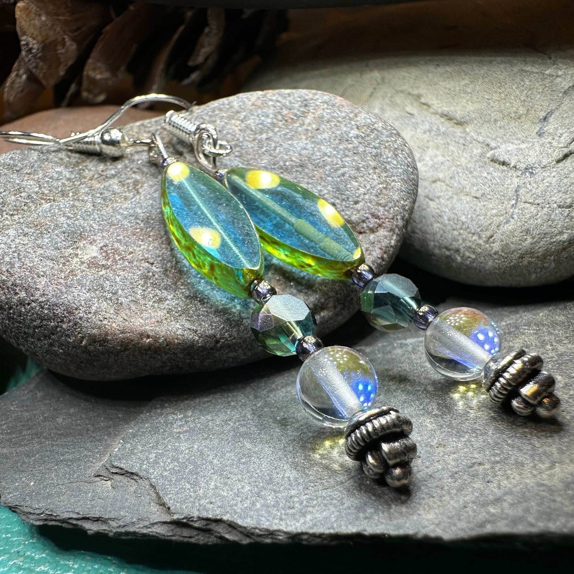 Fairy Pools Earrings - Blue