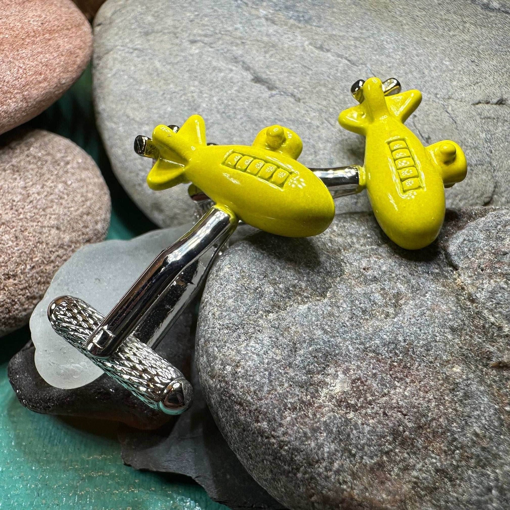 Yellow Submarine Cuff Links - 