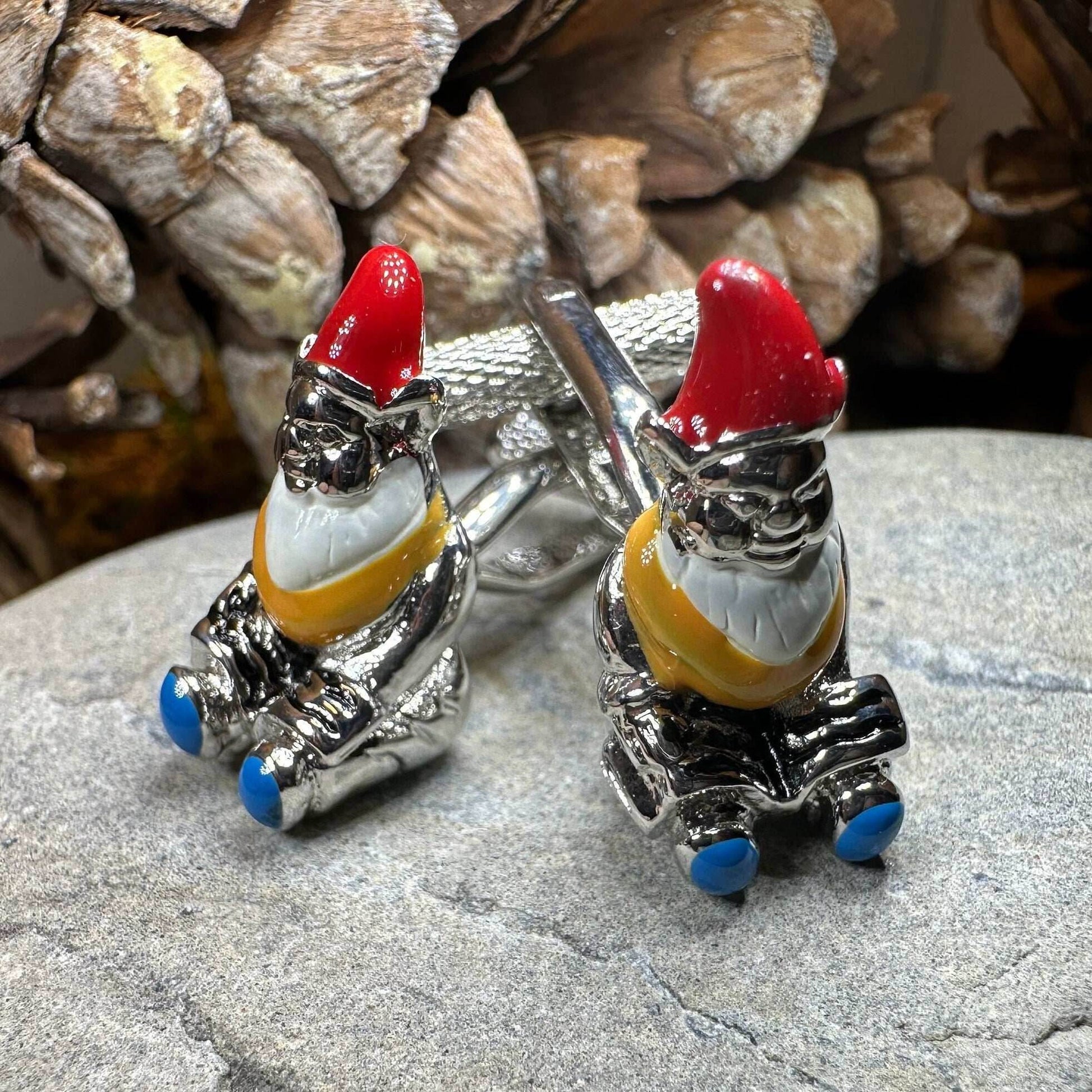 Garden Gnome Cuff Links - 