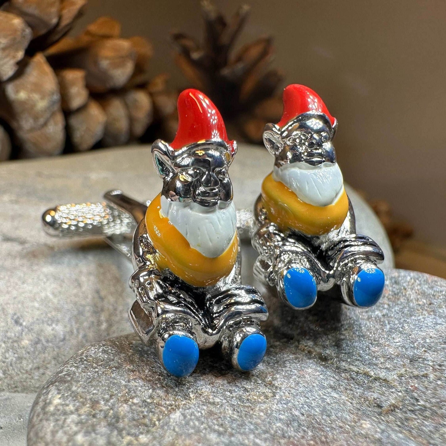 Garden Gnome Cuff Links - 