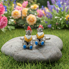 Garden Gnome Cuff Links