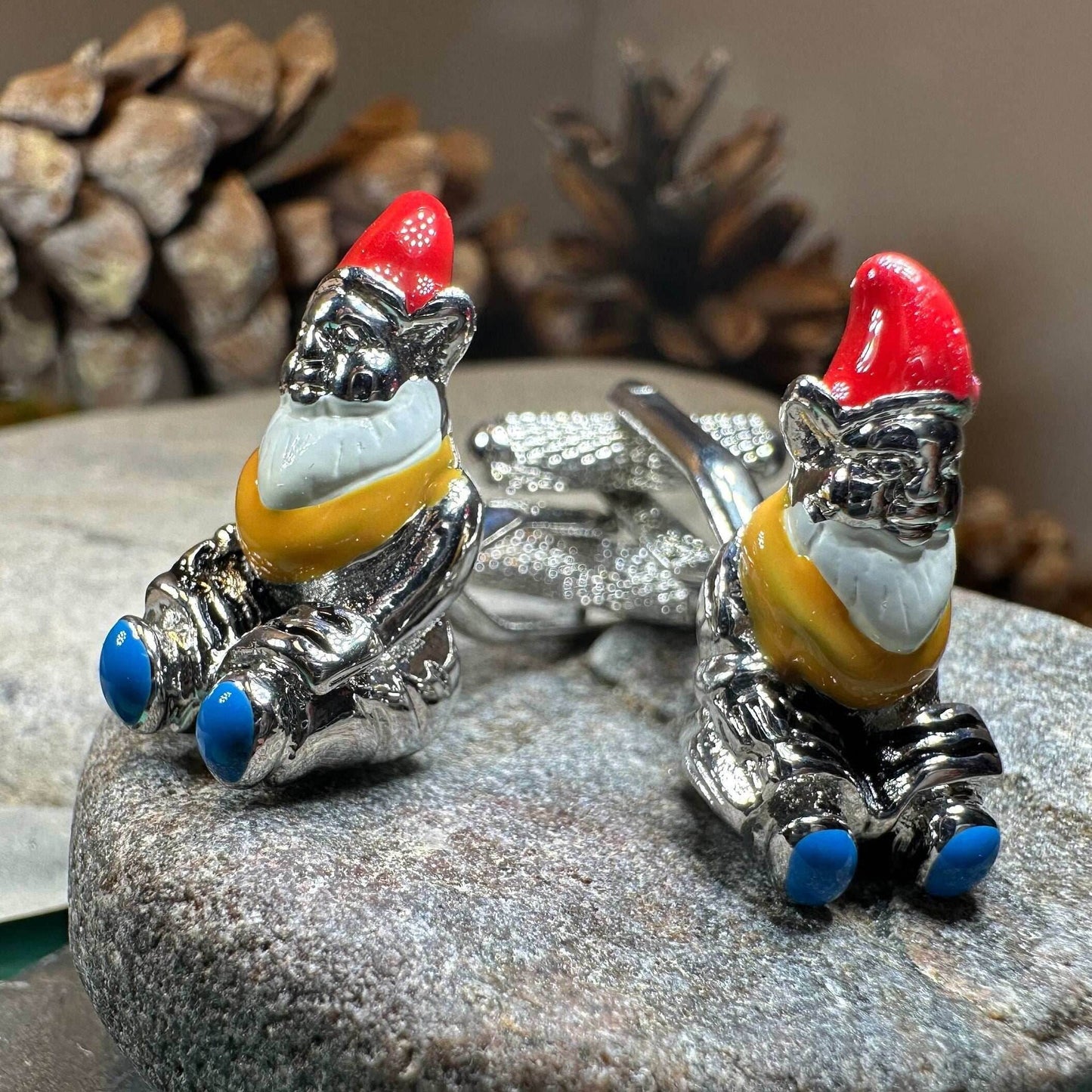 Garden Gnome Cuff Links - 