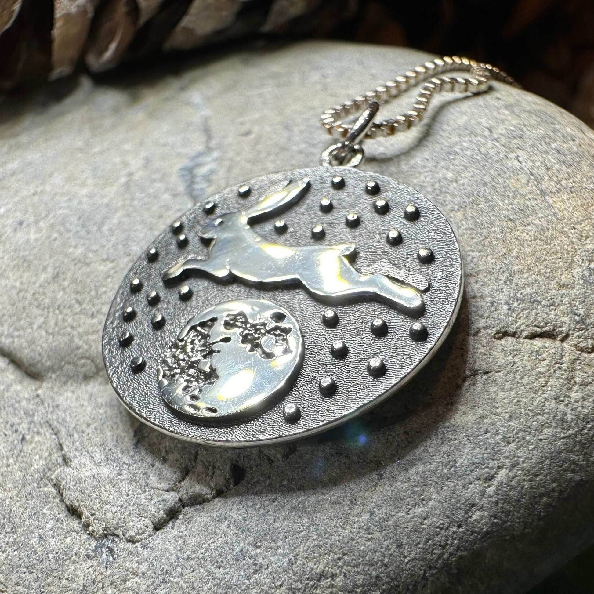 Moonjumper Rabbit Necklace - 18