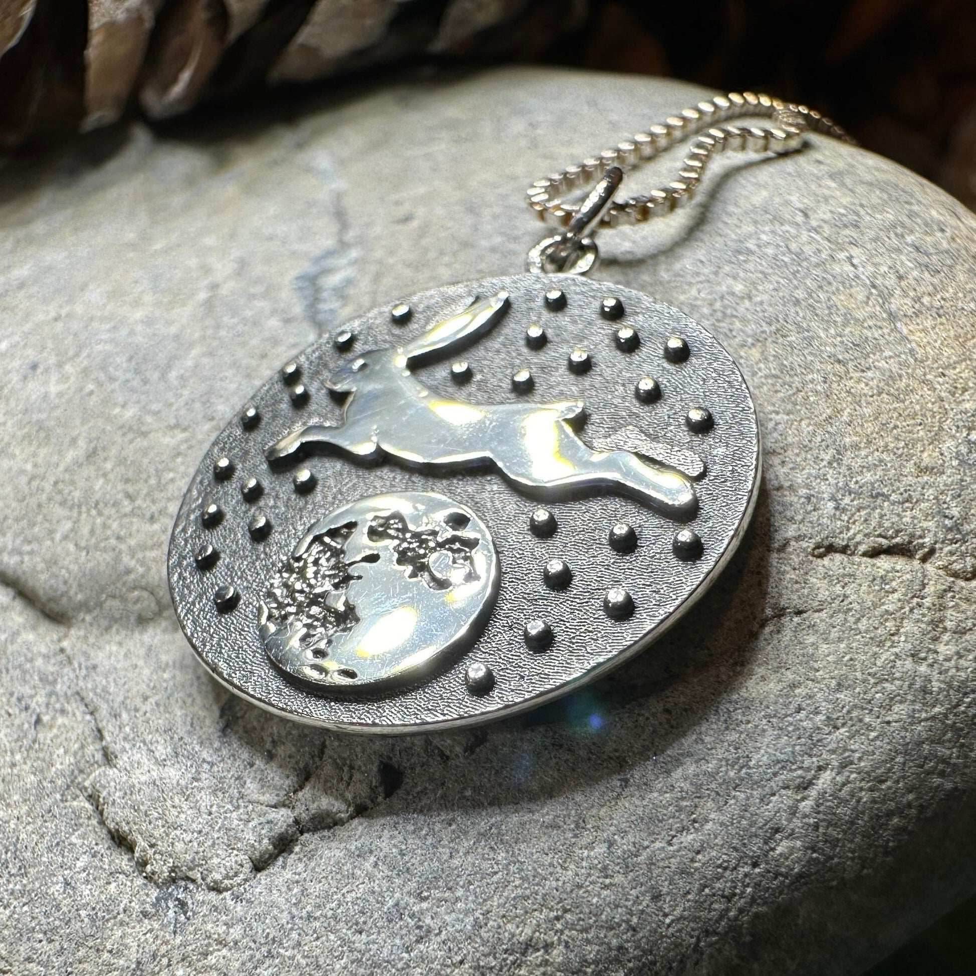 Moonjumper Rabbit Necklace - 18